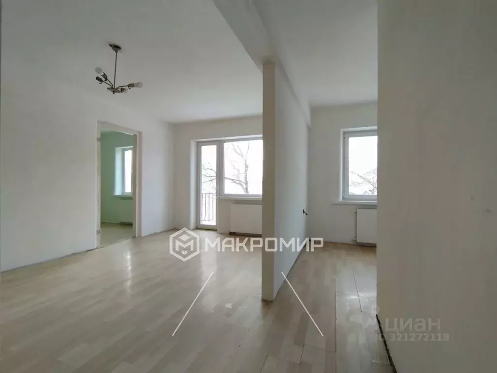 3-к кв. Новосибирская область, Новосибирск ул. Лермонтова, 12 (58.4 м) - Фото 1