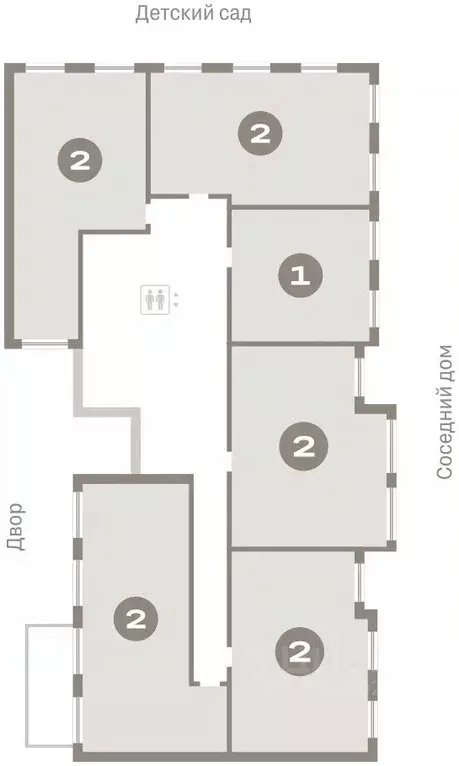2-к кв. Свердловская область, Екатеринбург пер. Торфяной, 4 (70.8 м) - Фото 2
