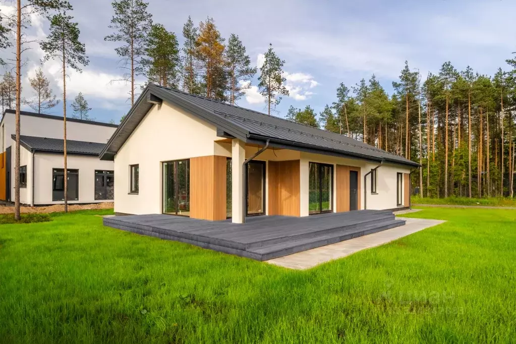 Дом в Ленинградская область, Всеволожский район, Агалатовское с/пос, ... - Фото 1