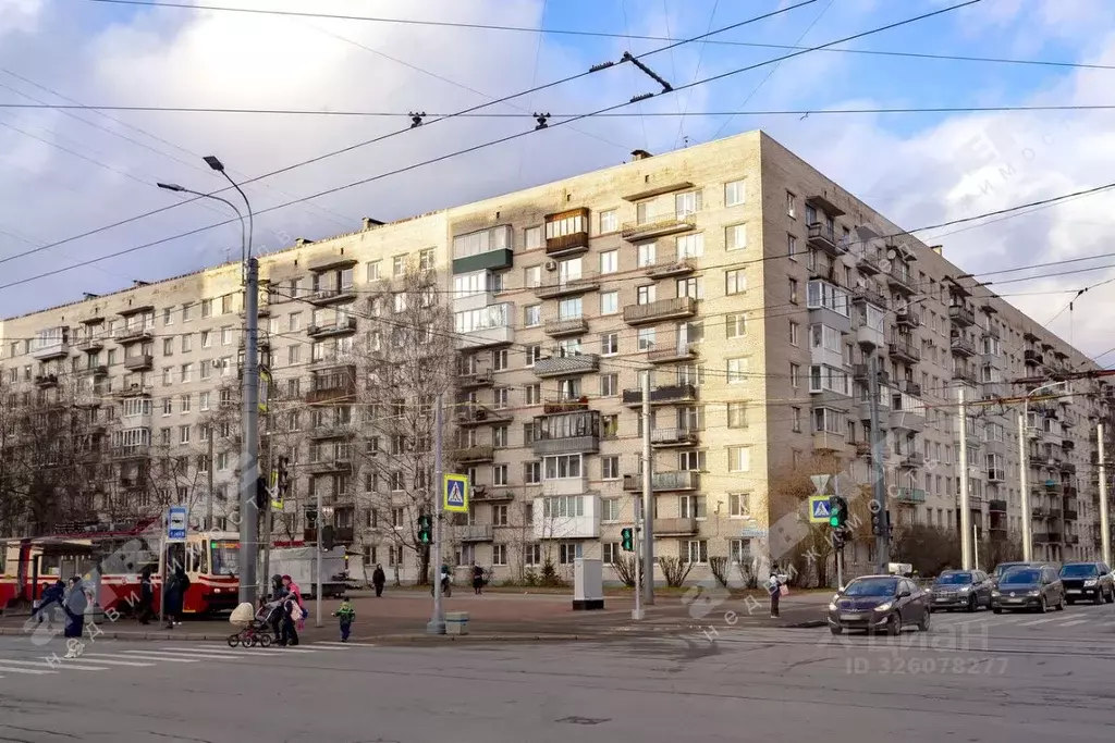 3-к кв. Санкт-Петербург Авангардная ул., 27 (59.7 м) - Фото 1