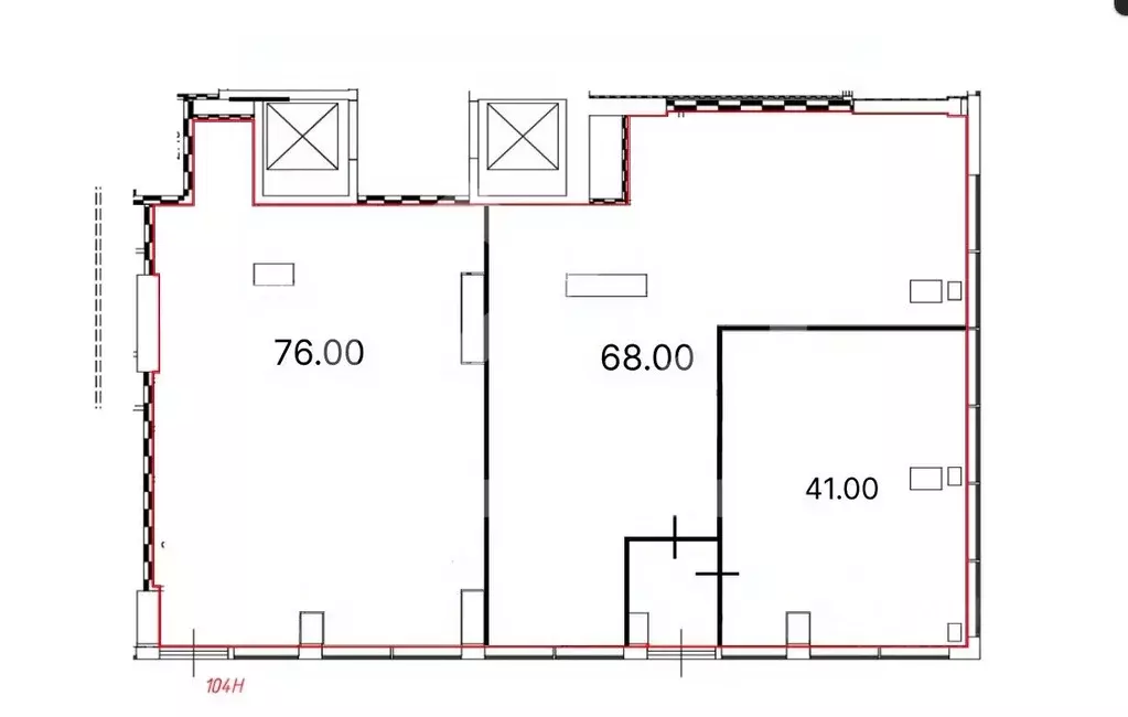 Торговая площадь в Москва Летниковская ул., 11к1 (41 м) - Фото 2