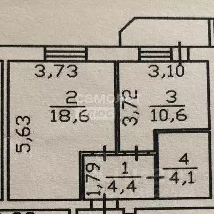 1-к кв. Новгородская область, Великий Новгород Хутынская ул., 29 (37.7 ... - Фото 1