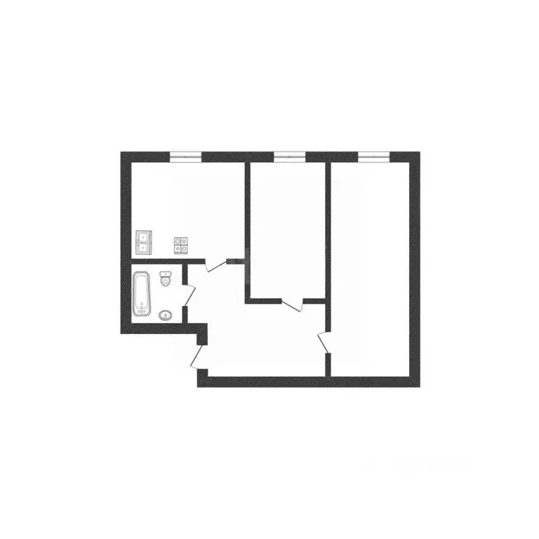 2-к кв. Смоленская область, Рудня ул. Киреева, 146 (40.1 м) - Фото 1