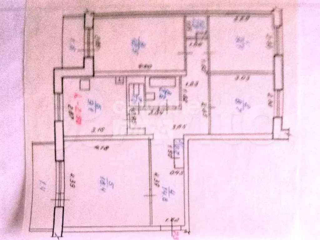 4-к. квартира, 81,1 м, 5/10 эт. - Фото 0