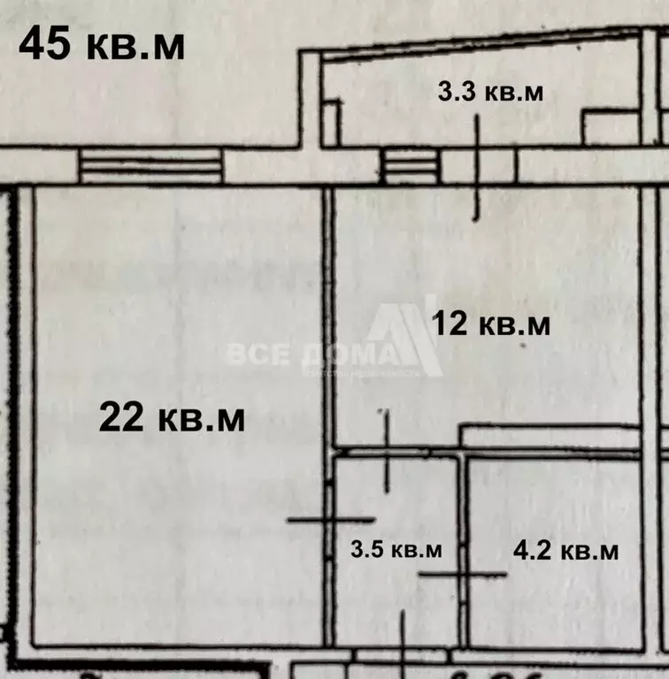 1-к кв. Ставропольский край, Ставрополь ул. Ленина, 417Ак2 (45.0 м) - Фото 1