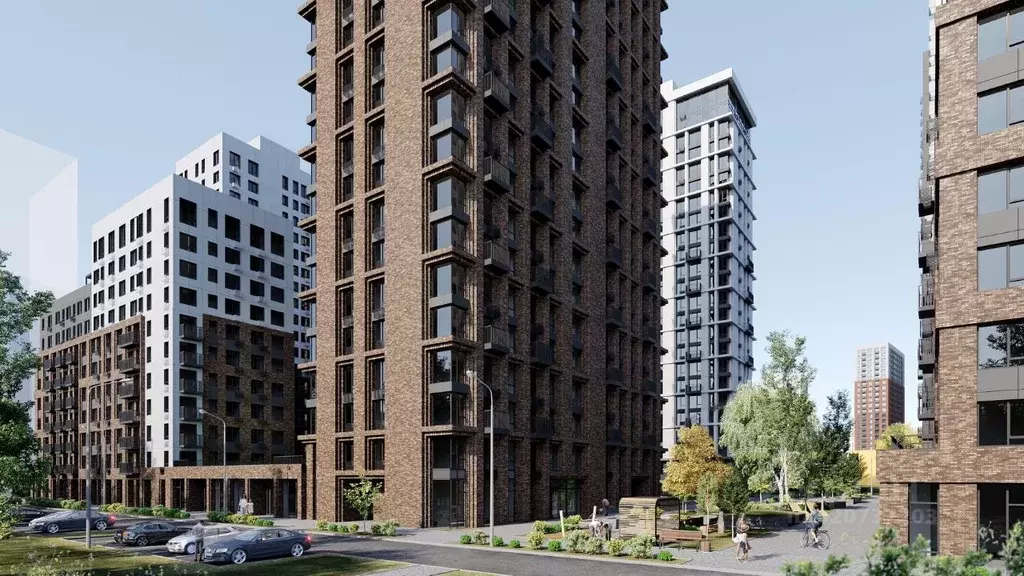 3-к кв. Татарстан, Казань ул. Рауиса Гареева (76.98 м) - Фото 0