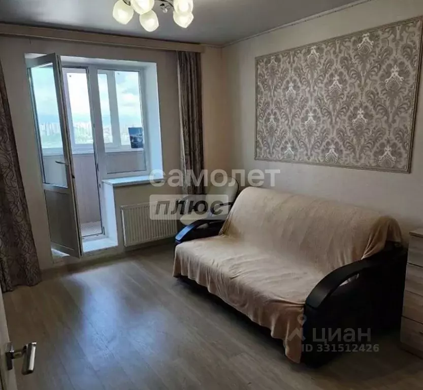 1-к кв. Санкт-Петербург пос. Шушары, просп. Новгородский, 6 (36.7 м) - Фото 2