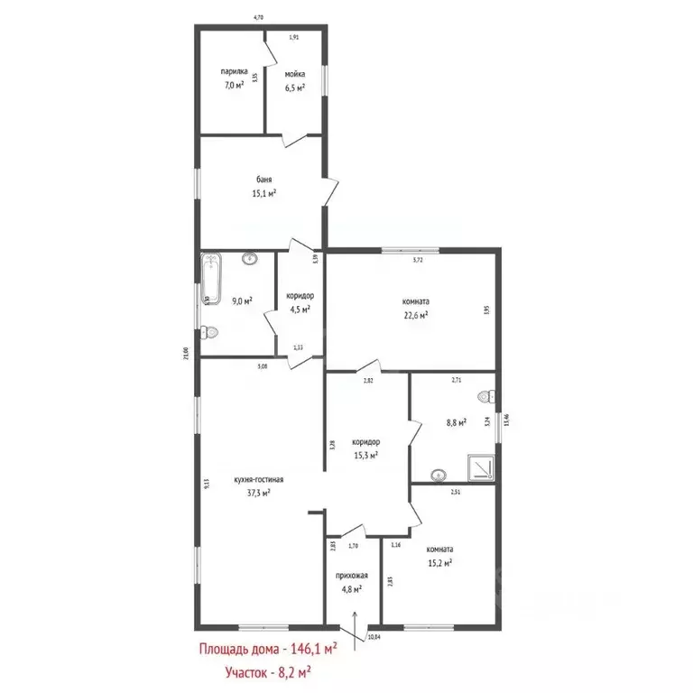 Дом в Свердловская область, Невьянский муниципальный округ, пос. ... - Фото 2