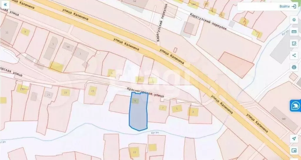 Участок в Красноярский край, Красноярск Красногорская ул. (11.0 сот.) - Фото 1