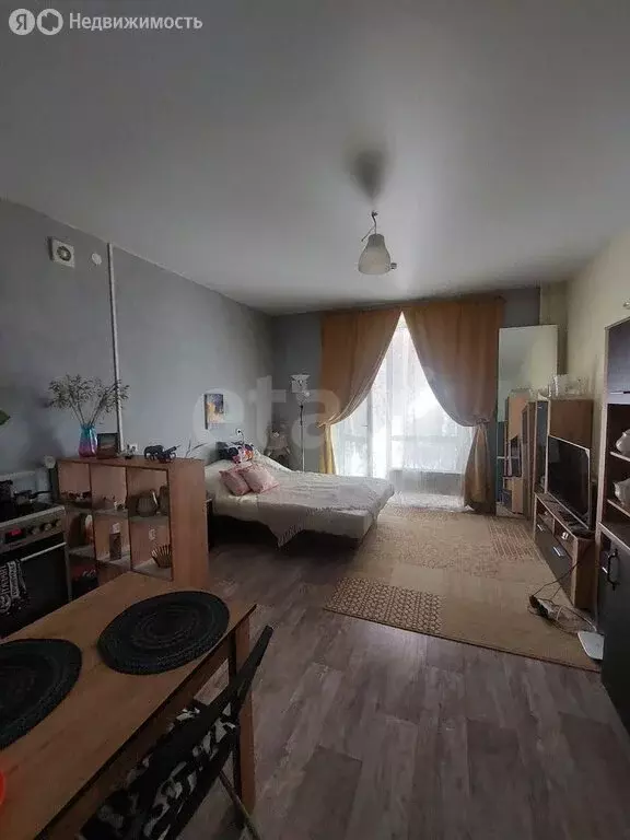 Квартира-студия: Пермь, улица Борцов Революции, 1А (27 м) - Фото 2