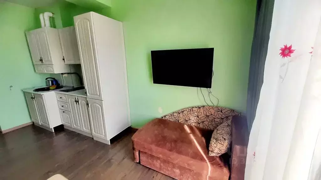 Студия Краснодарский край, Сочи Мамайка мкр, ул. Волжская, 34 (20.0 м) - Фото 1