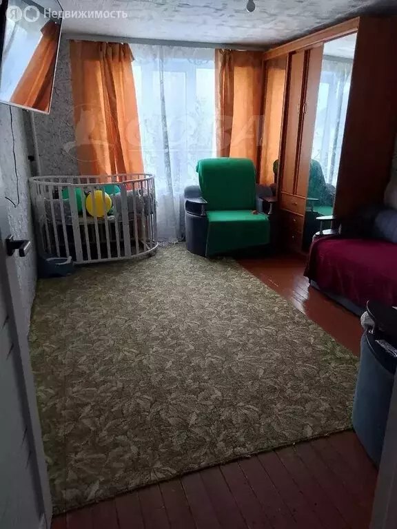 2-комнатная квартира: село Туринская Слобода, Луговая улица, 1 (42.8 ... - Фото 1