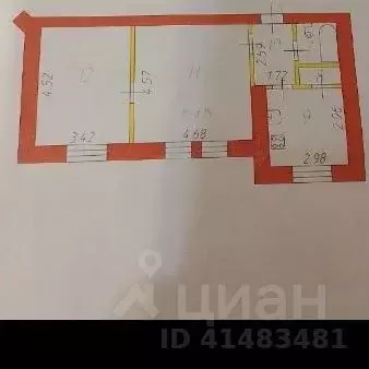 2-к кв. Ивановская область, Иваново ул. Герцена, 30 (54.1 м) - Фото 1