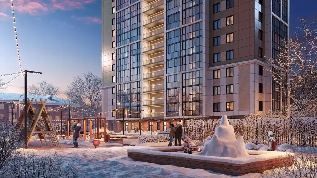 Студия Пермский край, д. Кондратово ул. Камская, 8А (23.4 м) - Фото 2