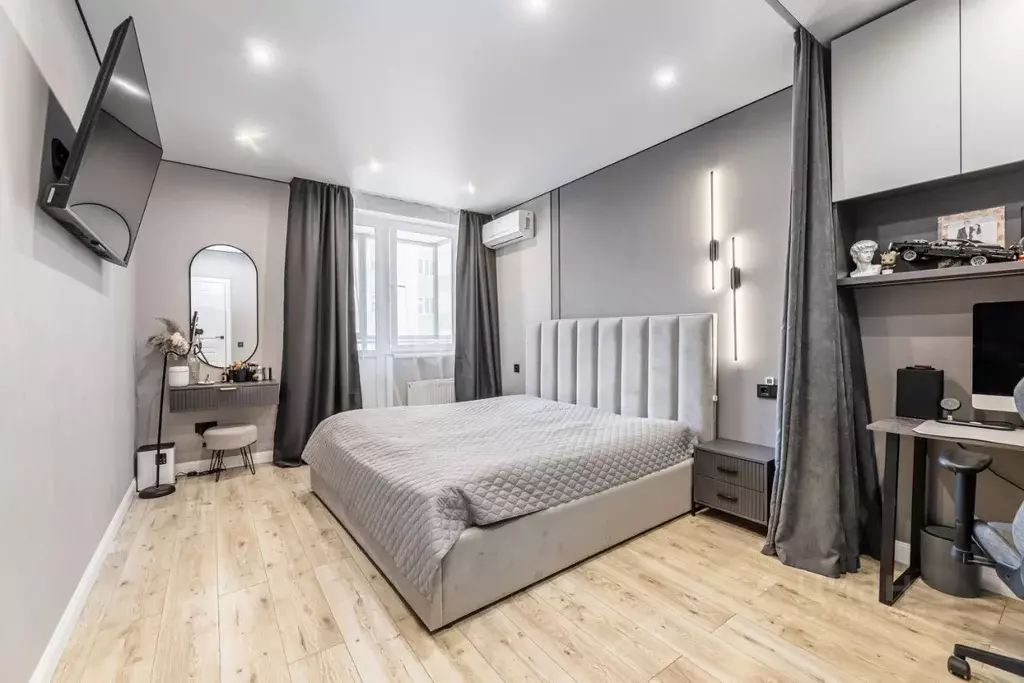 1-к кв. Татарстан, Казань ул. Адоратского, 1Б (50.9 м) - Фото 1