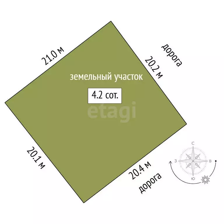 Дом в Тюмень, территория СОСН Калинка, 1-я Вишнёвая улица (170 м) - Фото 1