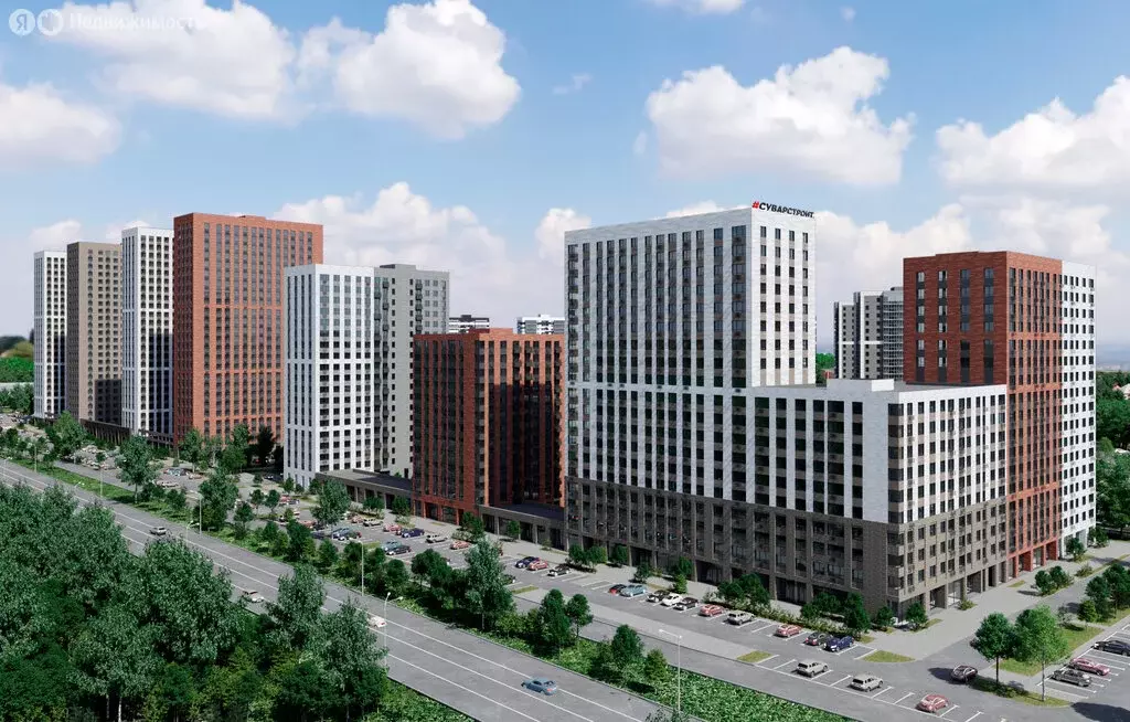 1-комнатная квартира: Усады, жилой комплекс Южный Парк (37.5 м) - Фото 1