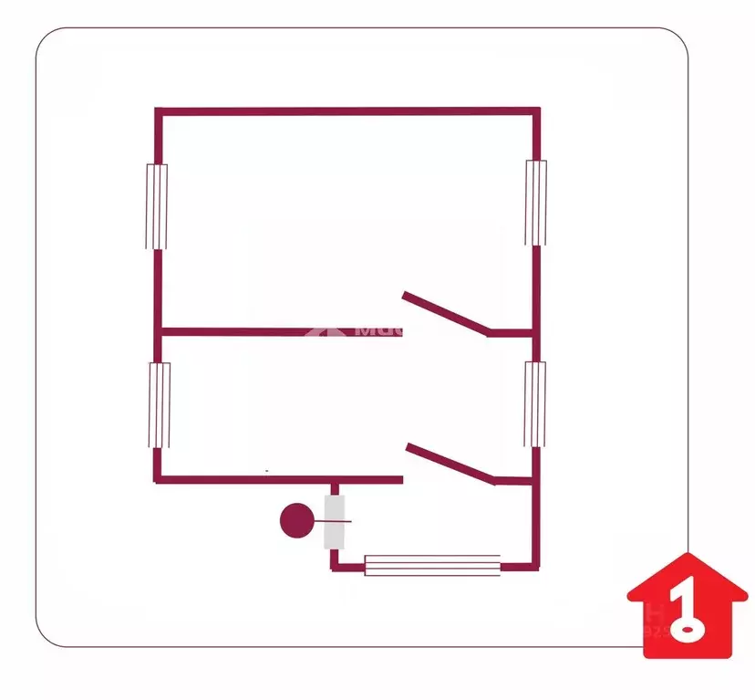 Дом в Омская область, Омск СОСН Спектр тер., аллея 8-я (38 м) - Фото 2