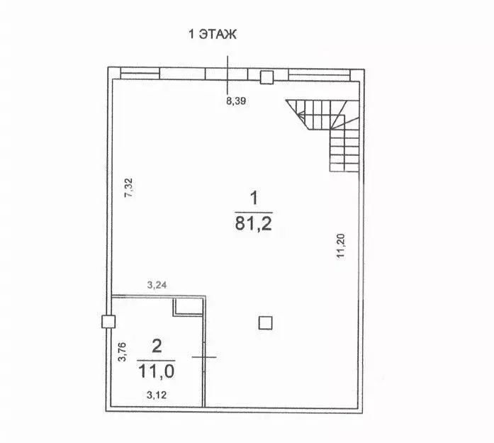 Торговая площадь в Москва проезд 12-й Марьиной рощи, 8С2 (179 м) - Фото 2