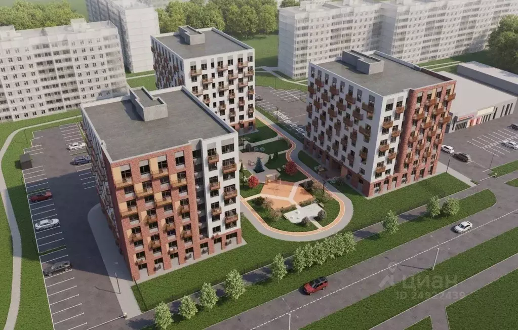 2-к кв. Нижегородская область, Нижний Новгород Соцгород жилрайон, 1-й ... - Фото 0