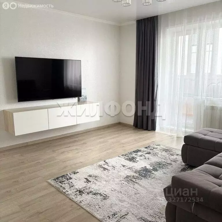 Квартира-студия: Барнаул, улица Малахова, 146 (86.1 м) - Фото 1