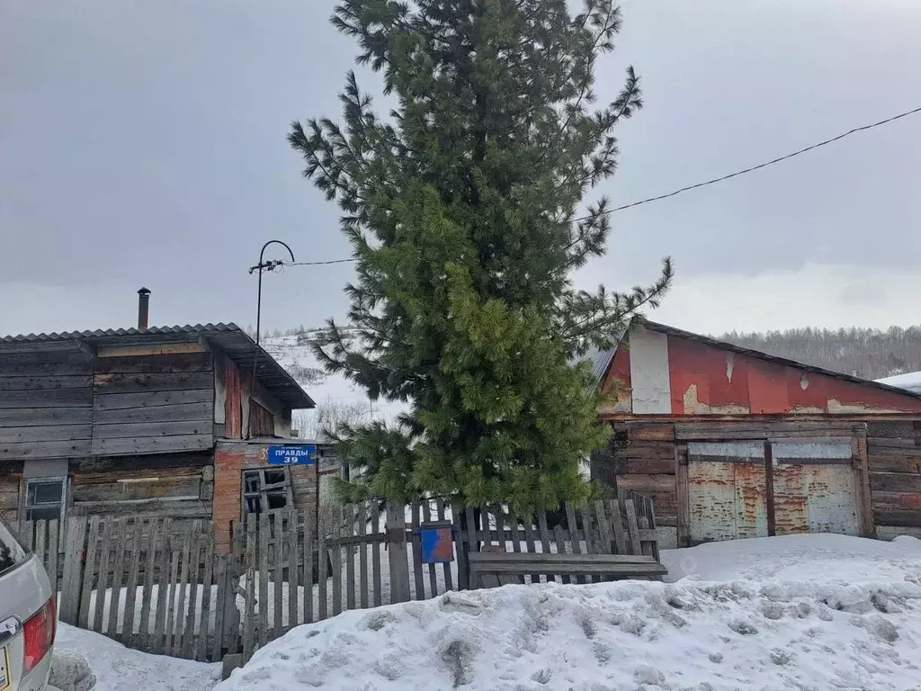 Дом в Кемеровская область, Мыски ул. Правды, 41 (17 м) - Фото 0