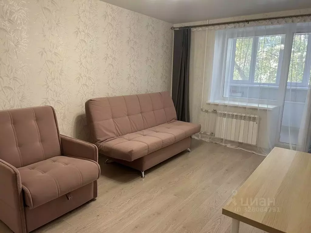 1-к кв. Пермский край, Пермь ул. Попова, 25 (41.0 м) - Фото 2