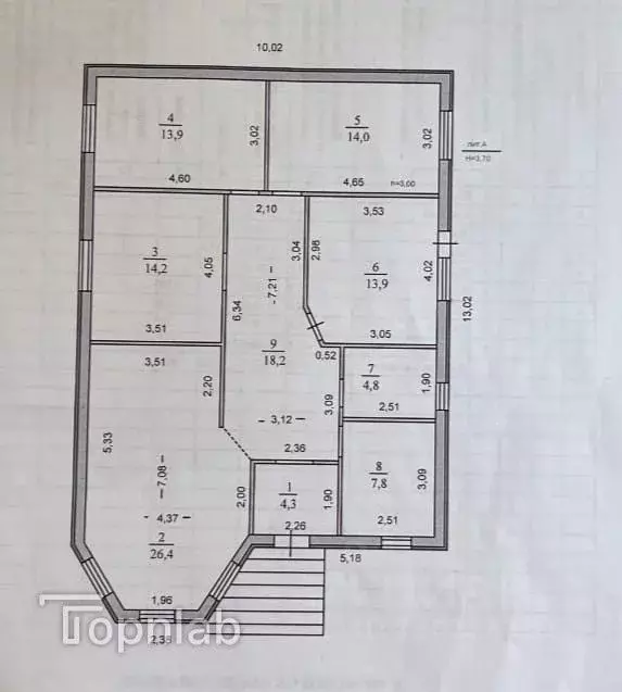 Дом в Ростовская область, Азовский район, Обильненское с/пос, пос. ... - Фото 1