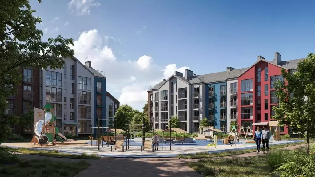 2-к кв. Калининградская область, Зеленоградск пер. 1-й Акварельный, 1 ... - Фото 2