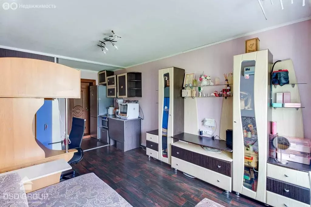 1к в -комнатной квартире (16.8 м) - Фото 1