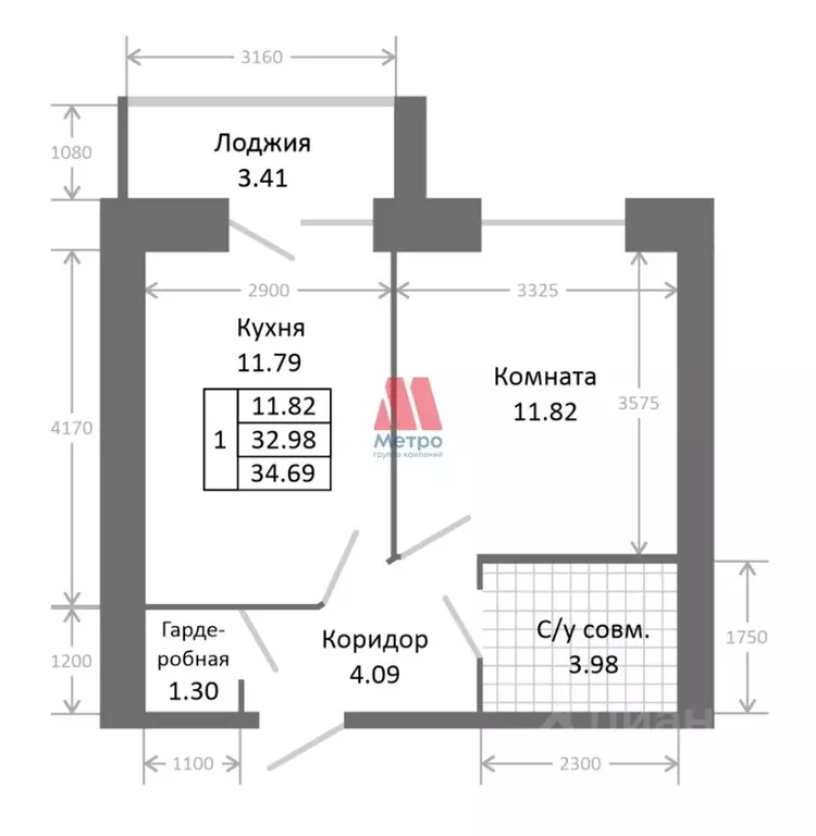 1-к кв. Ярославская область, Ярославль 2-й мкр,  (36.39 м) - Фото 1