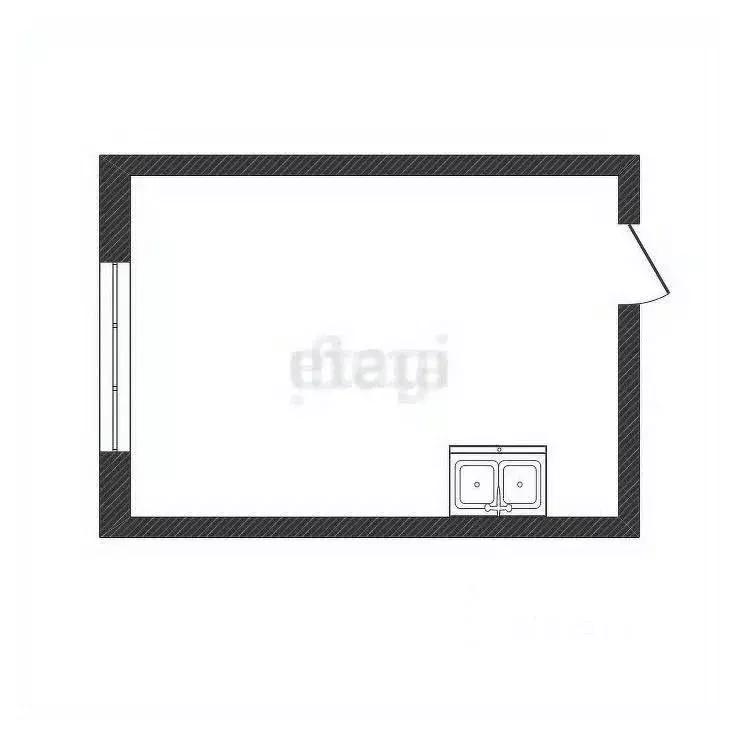 Комната Челябинская область, Кыштым ул. Челюскинцев, 53 (16.5 м) - Фото 1