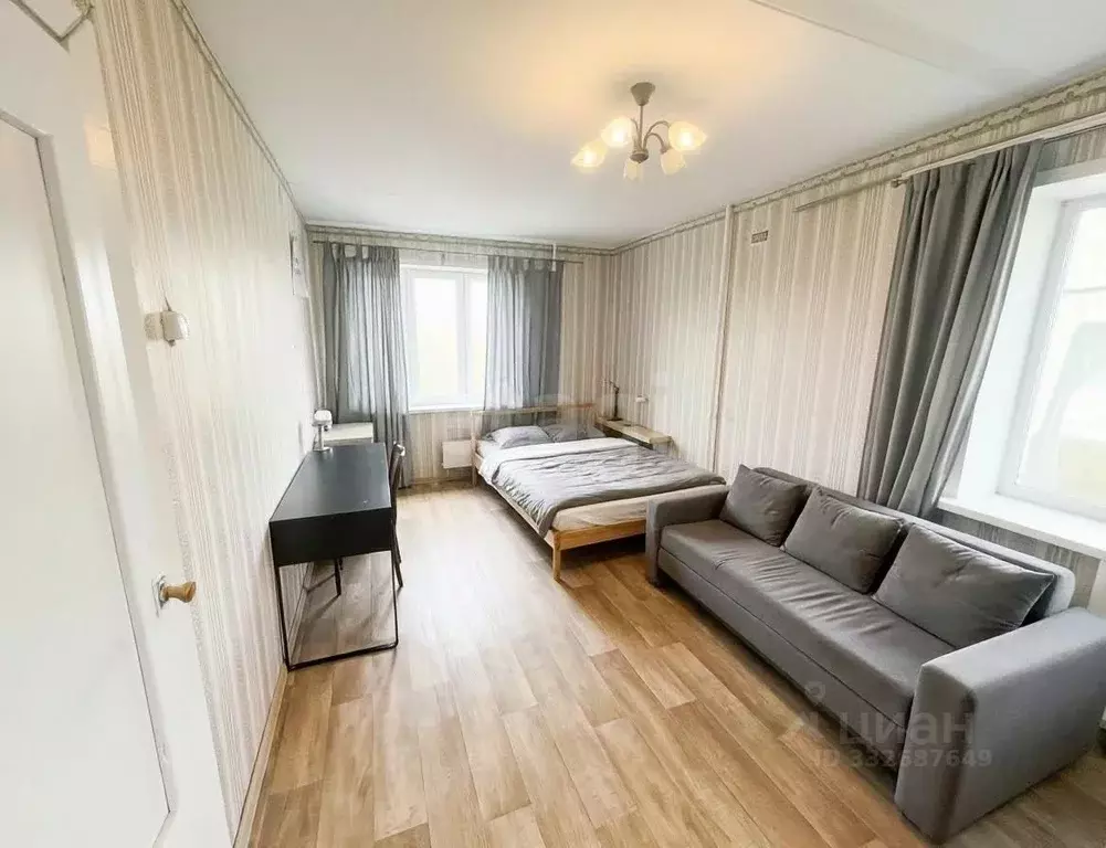 1-к кв. Татарстан, Казань ул. Комиссара Габишева, 11 (33.4 м) - Фото 1