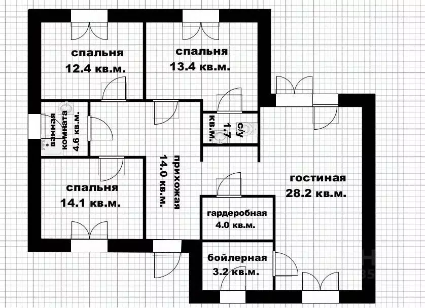 Коттедж в Башкортостан, Уфимский район, Жуковский сельсовет, д. ... - Фото 2