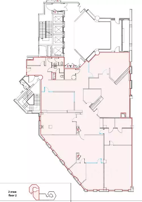 Офис в Москва Космодамианская наб., 52С1 (458 м) - Фото 1