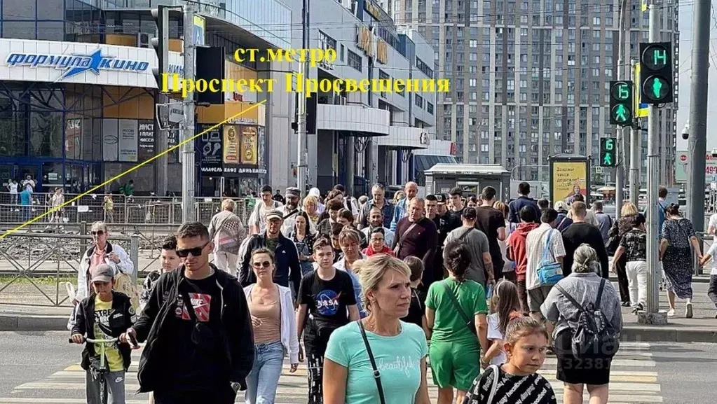 Помещение свободного назначения в Санкт-Петербург просп. Просвещения, ... - Фото 1