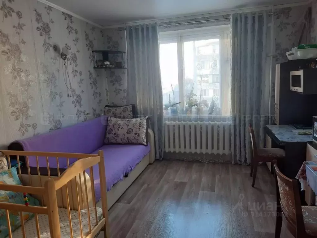 Комната Татарстан, Казань ул. Липатова, 17а (27.1 м) - Фото 1