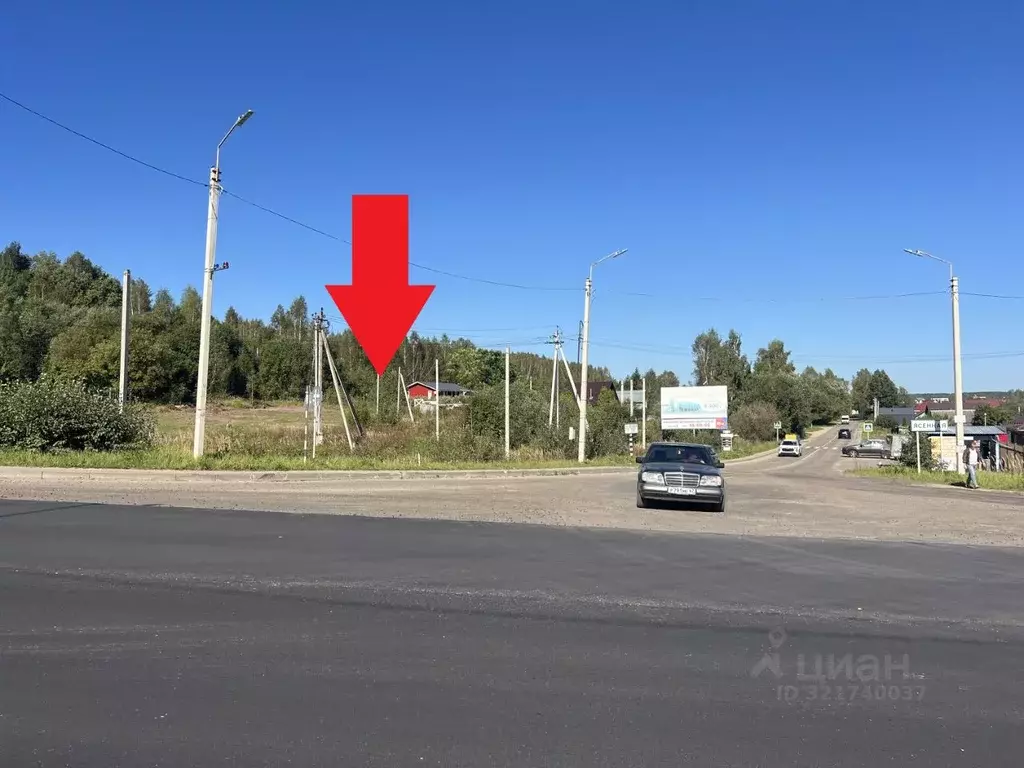 Участок в Смоленская область, Смоленский муниципальный округ, д. ... - Фото 1