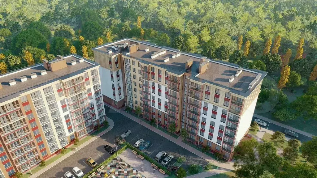1-к. квартира, 44 м, 3/8 эт. - Фото 0