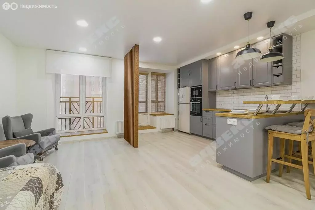 1-комнатная квартира: Санкт-Петербург, ул. Лиственная, 18, к. 1 (39.7 ... - Фото 2