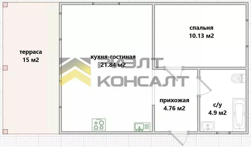 Дом в Омская область, Омск Крона СНТ, 275 (57 м) - Фото 2