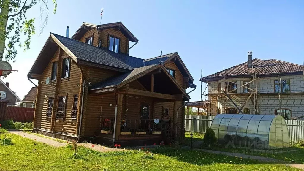 Коттедж в Ленинградская область, Всеволожский район, Рахьинское ... - Фото 1