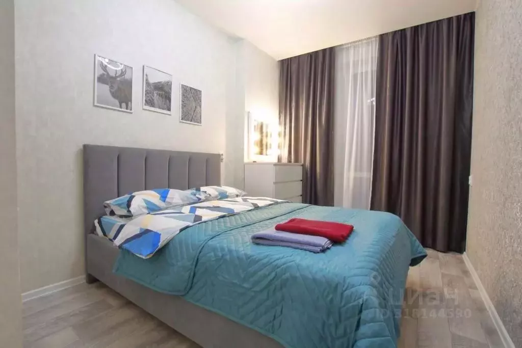 1-к кв. Татарстан, Казань ул. Аметьевская магистраль, 16к3 (45.0 м) - Фото 1