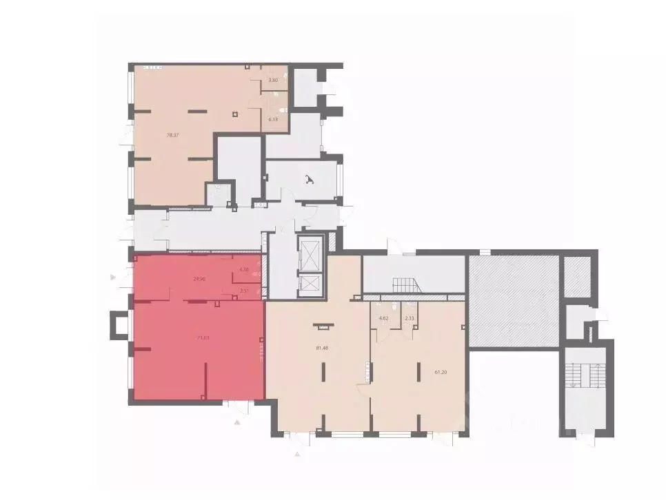 Помещение свободного назначения в Санкт-Петербург № 54 муниципальный ... - Фото 2