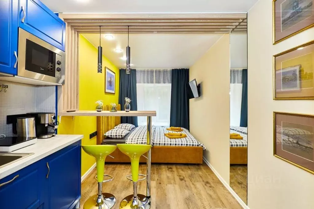 1-к кв. Санкт-Петербург Невский просп., 142 (21.0 м) - Фото 1