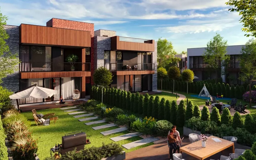 Таунхаус в Ленинградская область, Выборгский район, Первомайское ... - Фото 1