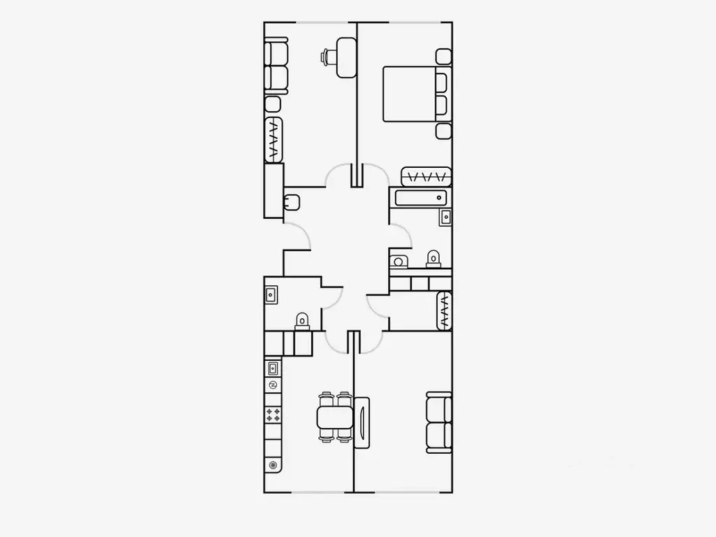3-к кв. Москва Шелепихинская наб., 34к4 (93.0 м) - Фото 2