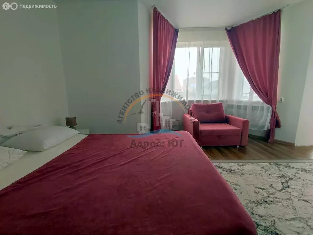 Квартира-студия: село Витязево, Центральная улица, 26 (22 м) - Фото 0