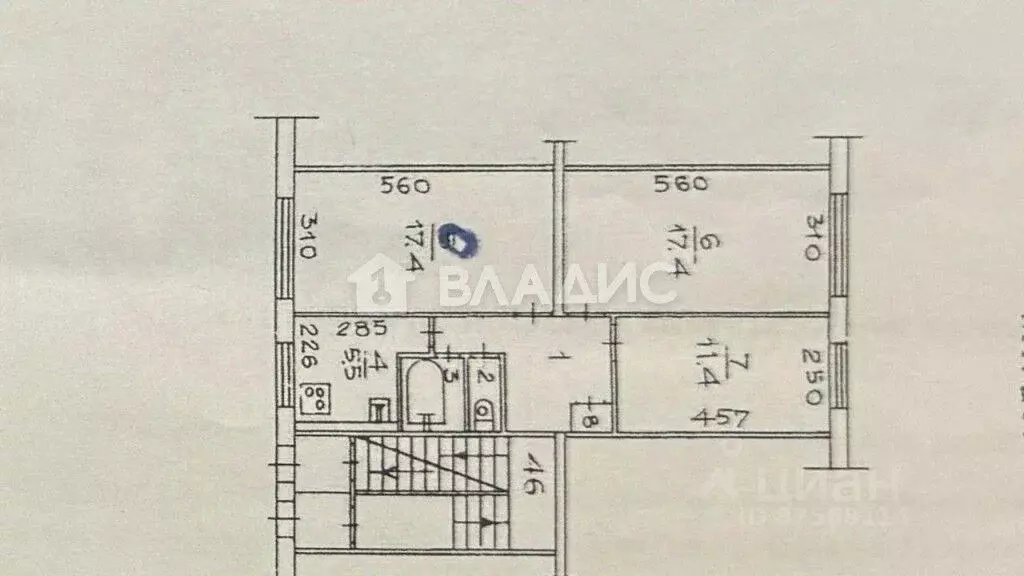 Комната Новосибирская область, Новосибирск Барьерная ул., 7 (17.4 м) - Фото 1