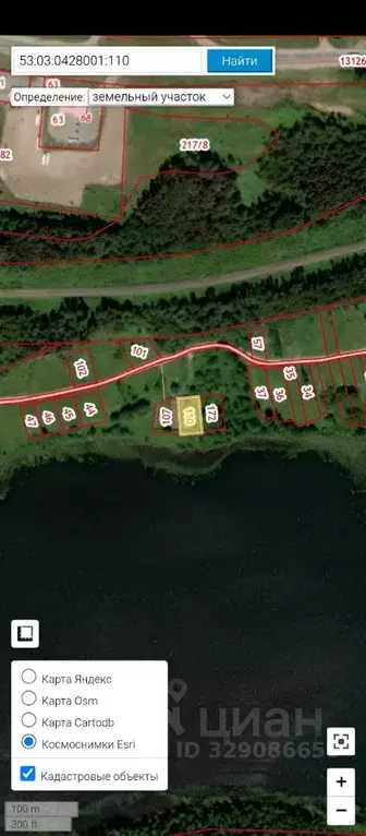 Участок в Новгородская область, Валдайский район, Едровское с/пос  ... - Фото 1